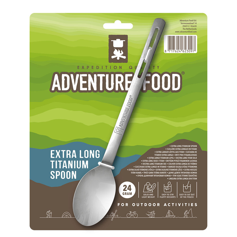 Adventure Food Titanlöffel extra lang