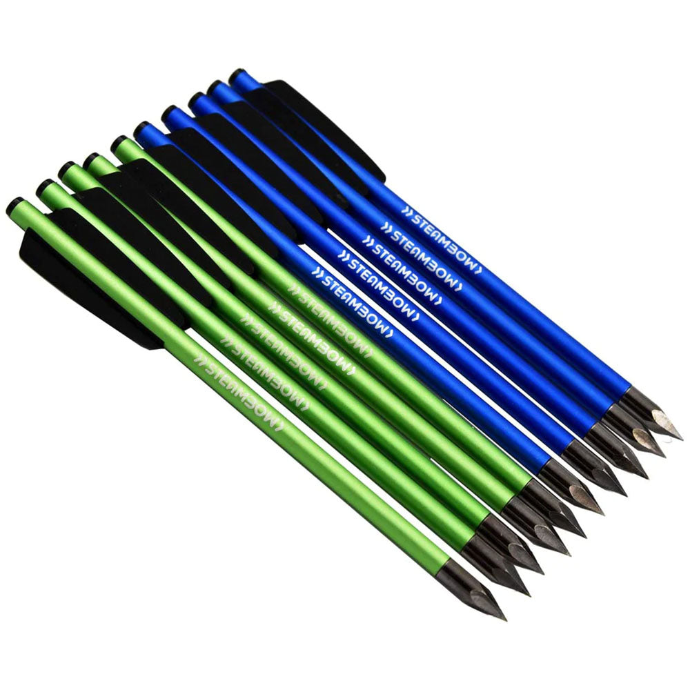 steambow-stinger-bodkin-pfeile-blau-gruen-lijus-sprots