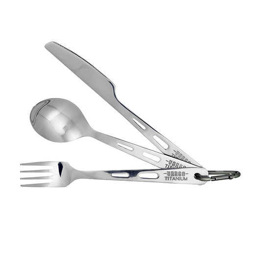 Vargo titanium cutlery set - 3 pieces