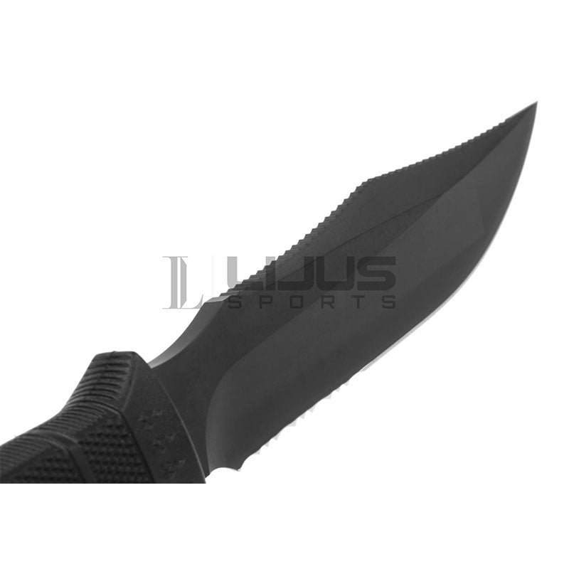 E37T-K SEAL PUP ELITE SERRATED KNIFE