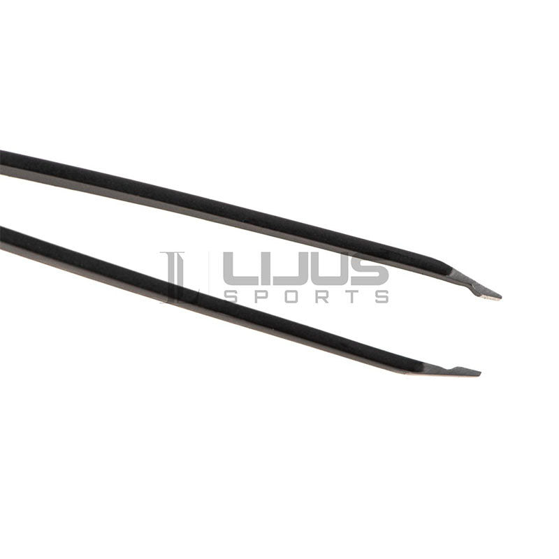 FLAT TIP TWEEZERS 11.5CM