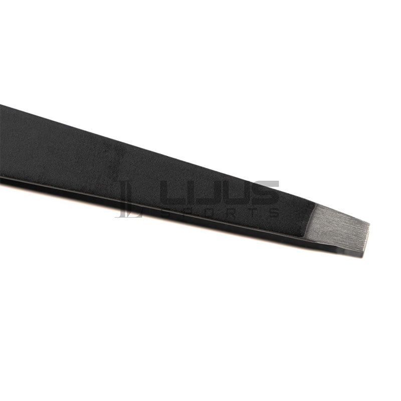 FLAT TIP TWEEZERS 11.5CM