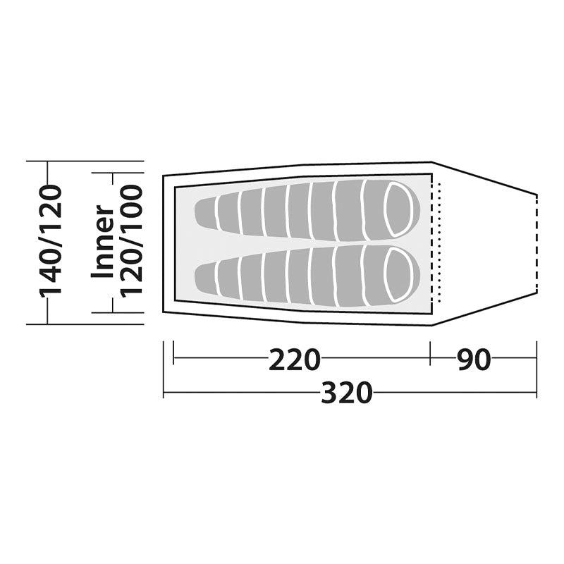 Robens tent 'Arch' 2 persons