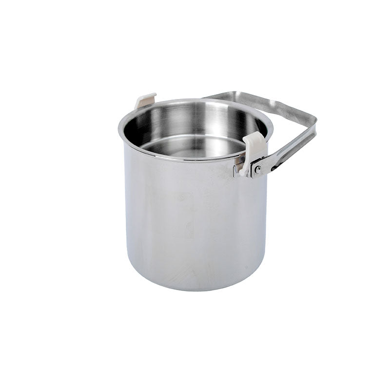 BasicNature stainless steel pot 'Billy Can'