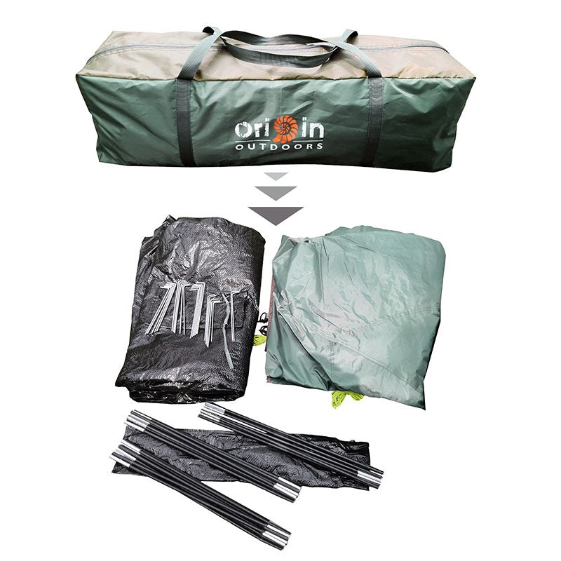 Origin Outdoors tent 'Hyggelig' 2 persons