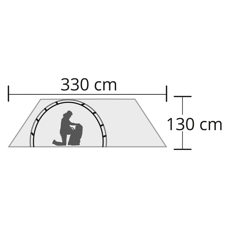 Origin Outdoors tent 'Hyggelig' 3 persons