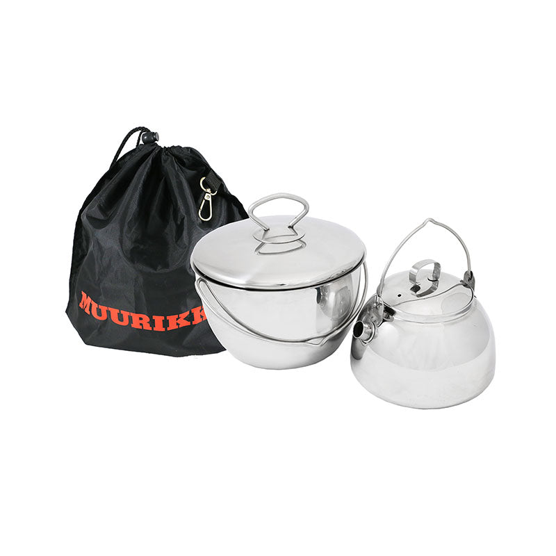 Muurikka Outdoor Set, Kessel und Topf